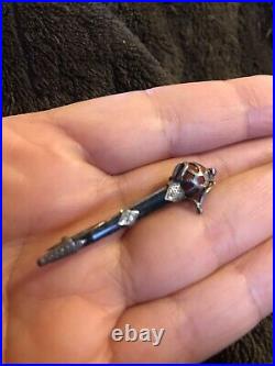 Antique Victorian Sterling Silver Scottish DIRK SWORD Pin / Brooch Approx 1890's