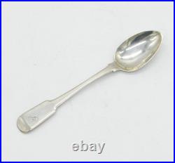 Banff Scottish Georgian Sterling Silver Teaspoon Antique c1825 William Simpson I