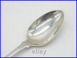 Banff Scottish Georgian Sterling Silver Teaspoon Antique c1825 William Simpson I
