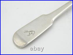 Banff Scottish Georgian Sterling Silver Teaspoon Antique c1825 William Simpson I