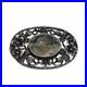 Bernard Instone Sterling Silver Floral Brooch with Scottish Moss Agate Stone