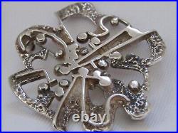 Brooch Sterling Silver 925 Scottish Silver Brooch 1977 Ola Gorie (106998D2V)