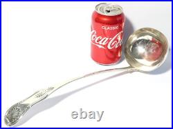 C1825 Scottish Peter Grierson Edinburgh Sterling Silver Ladle 230g 13 #ESK38