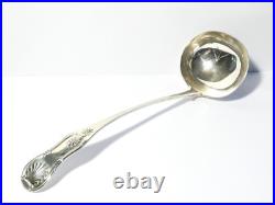 C1825 Scottish Peter Grierson Edinburgh Sterling Silver Ladle 230g 13 #ESK38