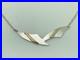 CF Studio Studio Crafted Scottish Sterling Silver & Gold Modernist Necklace 17