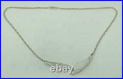 CF Studio Studio Crafted Scottish Sterling Silver & Gold Modernist Necklace 17