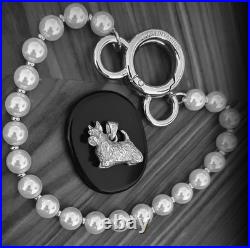 Detailed Realistic Scottish Terrier Figurine Pendant 925 Sterling Silver Solid