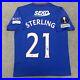 Dujon Sterling Signed Rangers 2024 Football Shirt with COA and Exact Photo Proof