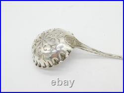 Dumfries Scottish Provincial Sterling Silver Sugar Caster Antique David Gray