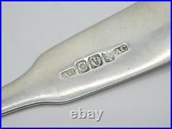 Dundee Scottish Provincial Sterling Silver Tablespoon Antique Georgian c1820