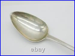 Dundee Scottish Provincial Sterling Silver Tablespoon Antique Georgian c1820