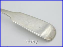Dundee Scottish Provincial Sterling Silver Tablespoon Antique Georgian c1820