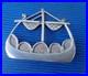 Early Scottish Stg. Silver Orkney Viking Ship Brooch Ola Gorie 1979 Edinburgh