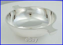 Enormous 8 ¾+ Solid Sterling Silver Quaich, Birmingham 1931, 226mm, 378g