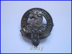 FAIRBAIRN Knowles clan scottish family livery brooch Edinburgh 1913 silver