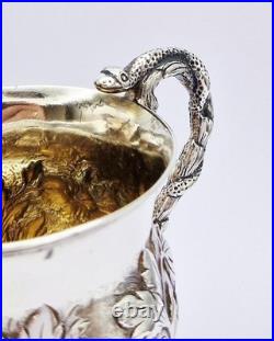 FINE SCOTTISH GEORGE IV STERLING SILVER CHRISTENING MUG Edinburgh 1826