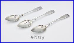 GEORGIAN SCOTTISH PROVINCIAL PERTH STERLING SILVER COFFEE SPOONS c1820