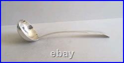 GOOD, PROVINCIAL SCOTTISH ANTIQUE SOLID SILVER SOUP LADLE. DUNDEE c. 1808