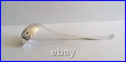 GOOD, PROVINCIAL SCOTTISH ANTIQUE SOLID SILVER SOUP LADLE. DUNDEE c. 1808