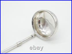George IV Scottish Sterling Silver Acorn Finial Toddy Ladle Antique 1825 Glasgow