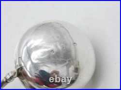 George IV Scottish Sterling Silver Acorn Finial Toddy Ladle Antique 1825 Glasgow