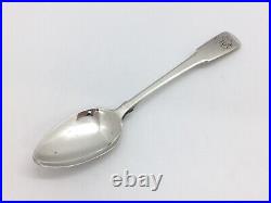 Georgian Provincial Scottish Solid Silver Teaspoon Dumfries David Grey