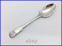 Georgian Provincial Scottish Solid Silver Teaspoon Dumfries David Grey