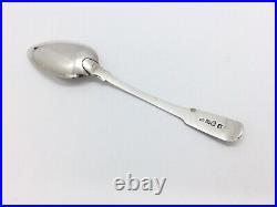 Georgian Provincial Scottish Solid Silver Teaspoon Dumfries David Grey