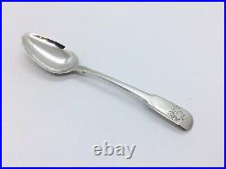 Georgian Provincial Scottish Solid Silver Teaspoon Dumfries David Grey