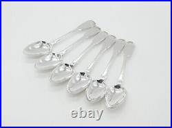 Georgian Scottish Sterling Silver Queens Pattern Serving Spoon Set 1819 Antique