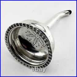 Georgian Scottish Sterling Silver Wine Funnel