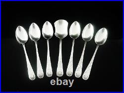 Immaculate Scottish Sterling Silver Teaspoons & Sugar Shovel, Glasgow 1882