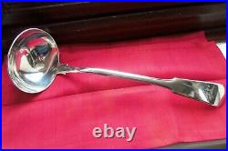 Inverness C1813 Scottish Provincial Solid Silver Soup/stew Ladle Robert Naughton