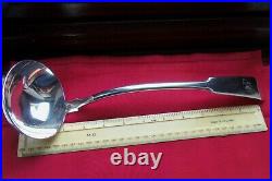 Inverness C1813 Scottish Provincial Solid Silver Soup/stew Ladle Robert Naughton