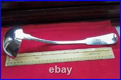 Inverness C1813 Scottish Provincial Solid Silver Soup/stew Ladle Robert Naughton