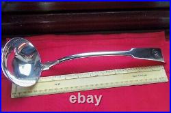 Inverness C1813 Scottish Provincial Solid Silver Soup/stew Ladle Robert Naughton