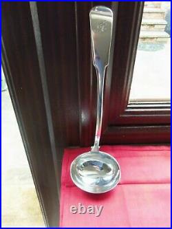 Inverness C1813 Scottish Provincial Solid Silver Soup/stew Ladle Robert Naughton