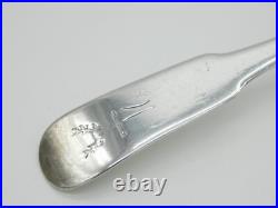 Inverness Provincial Sterling Silver Serving Spoon Antique c1815 Scottish