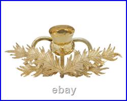 Inverness Scottish Provincial Sterling Silver, Citrine Thistle Place Setting