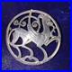 LARGE Scottish Shetland Silver Quendale Horse Brooch Hallmarked Edinburgh