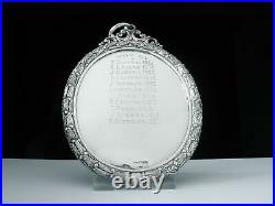 LARGE Scottish Sterling Silver Quoiting Medal, Sir Mark John MacTaggart Stewart