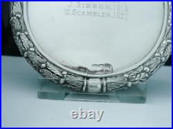 LARGE Scottish Sterling Silver Quoiting Medal, Sir Mark John MacTaggart Stewart LARGE Scottish Sterling Silver Quoiting Medal, Sir Mark John MacTaggart Stewart