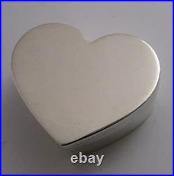 LINKS of LONDON SOLID STERLING SILVER LOVE HEART PILL BOX 2012 SCOTTISH