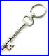 Large Rare Hamilton & Inches Scottish Hammered Sterling Silver Key Ring 30.4 gr