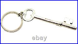 Large Rare Hamilton & Inches Scottish Hammered Sterling Silver Key Ring 30.4 gr