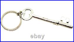 Large Rare Hamilton & Inches Scottish Hammered Sterling Silver Key Ring 30.4 gr