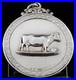 Large Scottish Sterling Silver Farming Agricultural Medal, Best Cow in Milk 1847