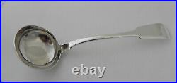 Large Scottish Sterling Silver Sauce Ladle, John Muir Jr, Glasgow 1841 57g