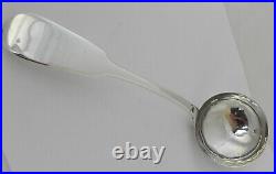 Large Scottish Sterling Silver Sauce Ladle, John Muir Jr, Glasgow 1841 57g