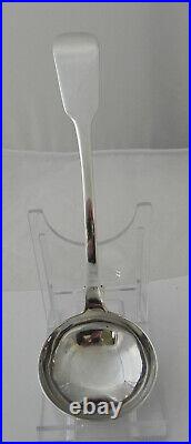 Large Scottish Sterling Silver Sauce Ladle, John Muir Jr, Glasgow 1841 57g